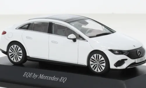 I-Herpa Mercedes EQE (V295) Electric Art Line, weiss, 1:43, New