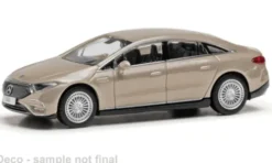 Herpa Mercedes EQS, gold, 1:87, New