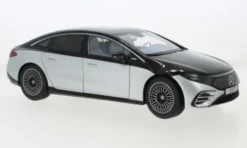 I-NZG Mercedes EQS (V297), schwarz/silber, 2022, 1:18, Sale