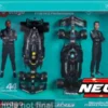 Bburago Mercedes 2er-Set: AMG Petronas F1 W14 E, 2023, L.Hamilton/G.Russell, 1:24, Outlet