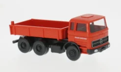 Wiking Mercedes Flachpritschenkipper, rot, 1963, 1:87,