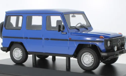 Minichamps Mercedes G-Klasse LWB (W460), dunkelblau, 1980, 1:18, Online