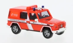 Busch Mercedes G-Klasse (W463), 1990, Feuerwehr Reutlingen, 1:87, Discount