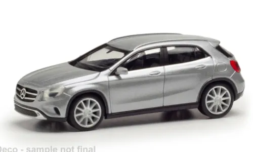 Herpa Mercedes GLA, silber, 1:87, New