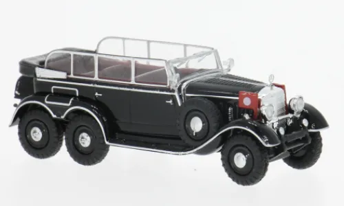 Brekina Mercedes G4, schwarz, 1938, 1:87, Best