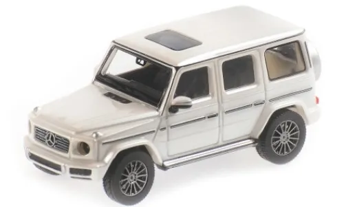 Minichamps Mercedes G500 (W463), weiss, 2018, 1:87, Best
