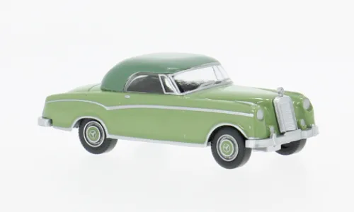 Wiking Mercedes 220, hellgrün/grün, 1956, 1:87, Discount