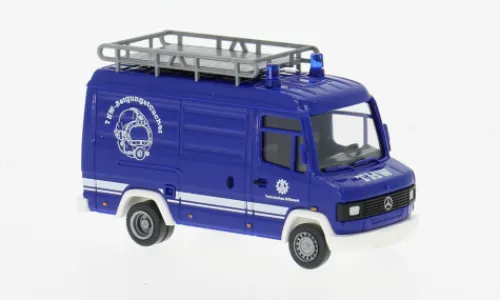 Wiking Mercedes 507 Kasten, 1986, THW-Bergungstaucher, 1:87, Clearance