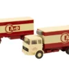 Wiking / PMS Mercedes 2232 Kühlkoffer-Lastzug, A&O Lebensmittel, 1:87, Hot