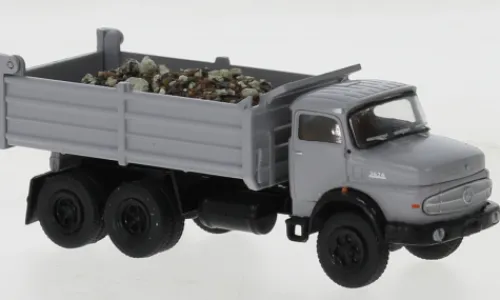 Brekina Mercedes LAK 2624, grau/schwarz, 1970, 1:87, Clearance