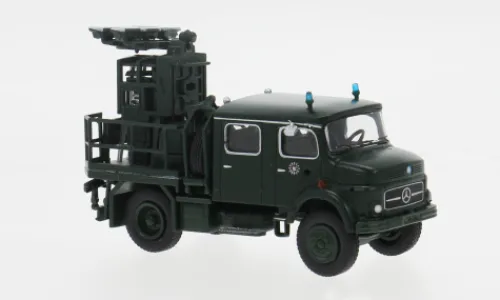 Brekina Mercedes LA 911 Lichtmastwagen, 1966, Polizei Hamburg, 1:87, Outlet