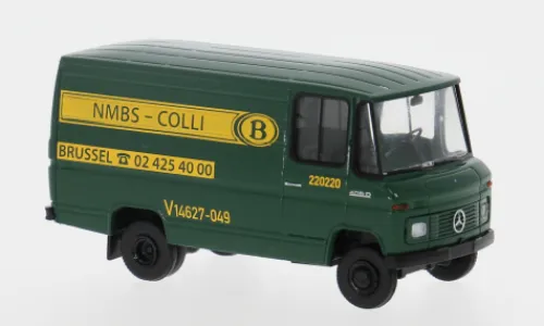 Brekina Mercedes L 406 D Kasten, 1967, Bahn Belgien (B), 1:87, Clearance
