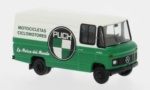 Brekina Mercedes L 406 D Kasten, 1967, Puch, 1:87, Outlet