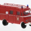 Brekina Mercedes LF 319 LF 8, 1956, Feuerwehr Gundelfingen, 1:87, Discount