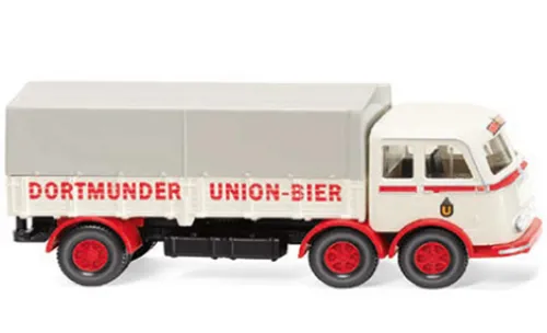 Wiking Mercedes LP 333, 1958, Dortmunder Union Bier, 1:87,