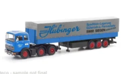 Herpa / Modellbau Schwarz Mercedes LPS 2032, Hübinger, 1:87, Best
