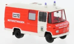 Brekina Mercedes L 508 RTW Hattingen, 1970, Feuerwehr Hattingen, 1:87,