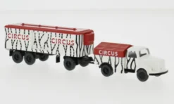Wiking Mercedes MB L 3500, 1950, Circus, 1:87, Best