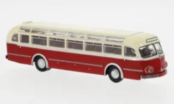 Brekina Mercedes O 6600 H Reisebus, hellbeige/rot, 1951, 1:87, Sale