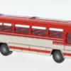 Wiking Mercedes O 302, rot/weiss, 1965, 1:87, Clearance