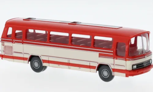 Wiking Mercedes O 302, rot/weiss, 1965, 1:87, Clearance