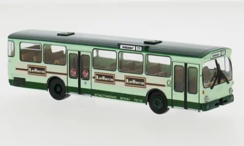 Brekina Mercedes O 305 Stadtbus, 1972, Stadtwerke Bonn - Leffers, 1:87, Discount