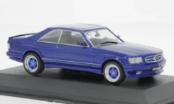 Solido Mercedes 560 SEC (C126) AMG, dunkelblau, 1:43, Best