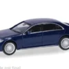 Herpa Mercedes S-Klasse, dunkelblau, 1:87, Best