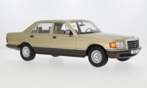 MCG Mercedes S-Klasse (W126), beige, 1979, 1:18,