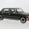 MCG Mercedes S-Klasse (W116), schwarz, 1972, 1:18, New
