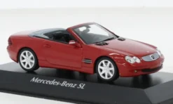 Maxichamps Mercedes SL-Klasse (R230), rot, 2001, 1:43,
