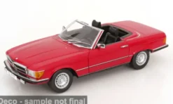 KK Scale Mercedes 450 SL (R 107) EU-Version, rot, 1979, 1:12, Discount