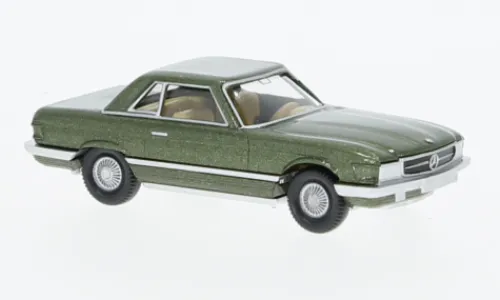 Wiking Mercedes 350SL (R107), grün, 1:87, Outlet