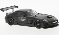 I-Minichamps Mercedes SLS AMG GT3 (C197), dunkelanthrazit/Dekor, 2012, 1:43, Best