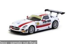 Tarmac Works Mercedes SLS AMG GT3, FIA GT World Cup, Macau GT Cup, 2015, Mercedes AMG Driving Academy, #1, M.Engel, 1:64, Best
