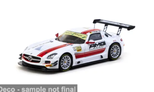 Tarmac Works Mercedes SLS AMG GT3, FIA GT World Cup, Macau GT Cup, 2015, Mercedes AMG Driving Academy, #1, M.Engel, 1:64, Best