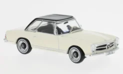 IXO Mercedes 230 SL (W113) HardTop, hellbeige/schwarz, 1964, 1:43, Hot