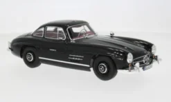 I-Norev Mercedes 300 SL (W198), schwarz, 1955, 1:18, Hot
