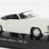 Maxichamps Mercedes 190 SL (W121), weiss, 1955, 1:43, Hot