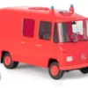 Brekina Mercedes Sortiment zum Bau von 1 L 508 RTW rot, rot, 1970, 1:87, Hot