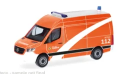 Herpa Mercedes Sprinter 18, Berliner Feuerwehr, 1:87, Outlet
