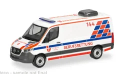 Herpa Mercedes Sprinter 18 Bus FD, Berufsrettung Wien (AT), 1:87, Online