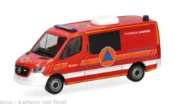 Herpa Mercedes Sprinter 18 Bus FD, Feuerwehr Hamburg/CBRN-ErKW, 1:87, Online