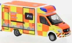 Herpa Mercedes Sprinter Fahrtec RTW, 2013, Städteregion Aachen, 1:87,
