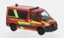 Busch Mercedes Sprinter, 2018, Feuerwehr Stuttgart, 1:87, Best