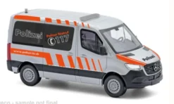 Busch Mercedes Sprinter, 2018, Polizei Luzern (CH), 1:87, New