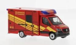 Herpa Mercedes Sprinter 18, rot, 2018, Feuerwehr (D), 1:87, Hot