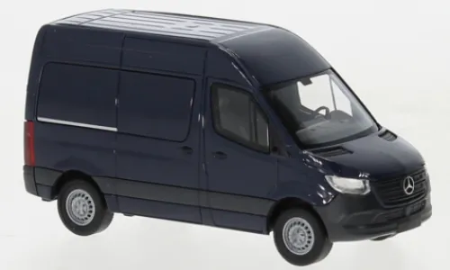 Busch Mercedes Sprinter SWB HD, dunkelblau, 2018, 1:87, Online