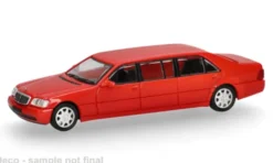 Micro City 87 Mercedes S600 Pullmann, rot, 1:87, Best