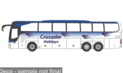 Oxford Mercedes Tourismo 3 Axle, Crusader Holidays, 1:76, Best
